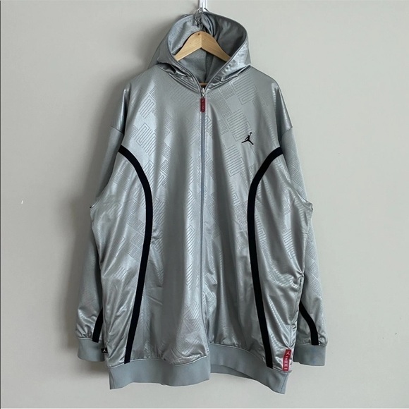 Michael Air Jordan 23rd Anniversary 2008 Reversible Two Sided Hoodie Jacket 3XL - Picture 1 of 16
